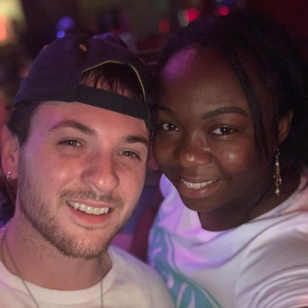 Eddie Ray with his wife La'Princia Brown.